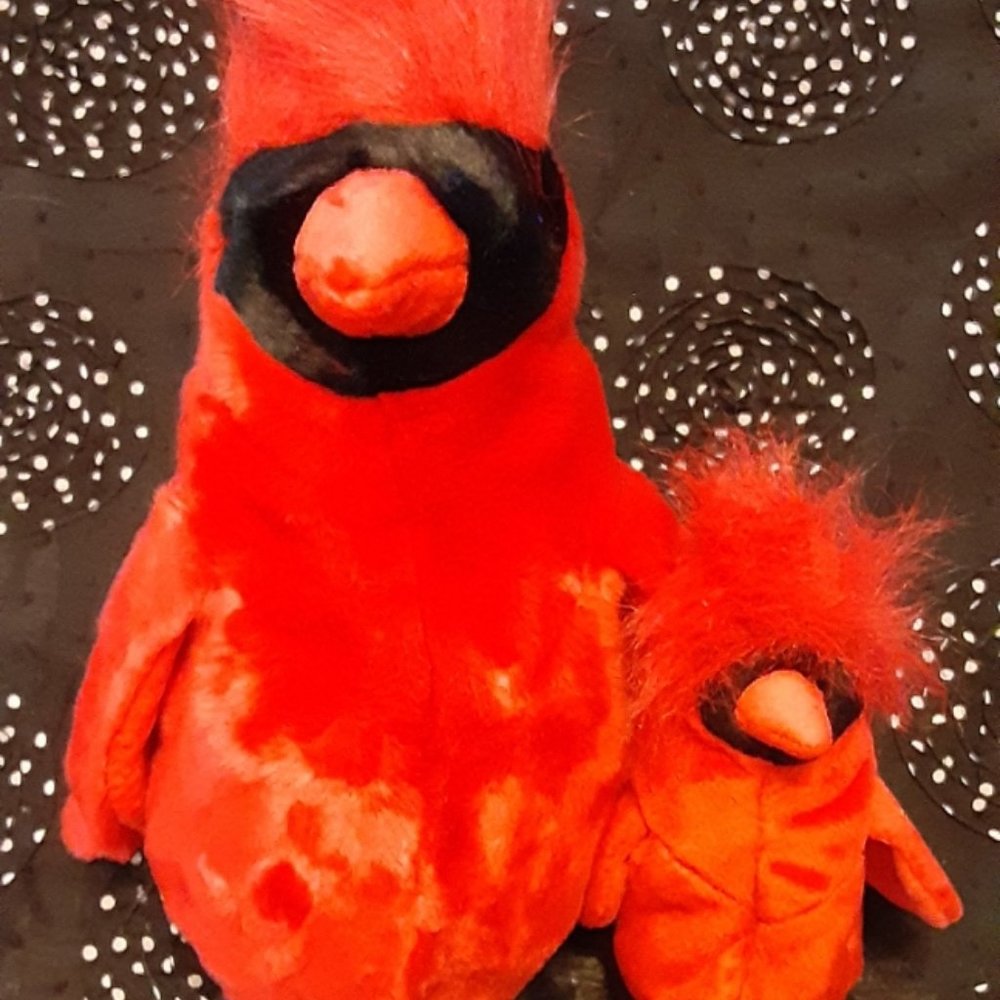 Ty Mac the Cardinal Buddy and Baby